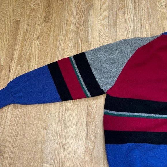 Pringle Sports | Wool V Neck Sweater Pullover Jumper Made in Scotland - Picture 7 of 7